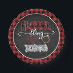 Flannel Fling before Ring Bord - Red<br><div class="desc">Ideaal object om de bruid te vieren.</div>