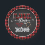 Flannel Fling before Ring Bord - Red<br><div class="desc">Ideaal object om de bruid te vieren.</div>