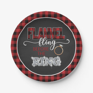 Flannel Fling before Ring Bord - Red