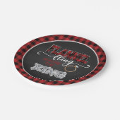 Flannel Fling before Ring Bord - Red (Gekanteld)