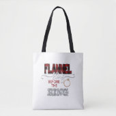 Flannel Fling before Ring Canvas tas - Rood (Voorkant)
