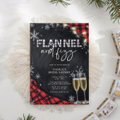 Flannel Fling Rustic Vrijgezellenfeest Kaart