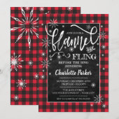 Flannel & Fling vóór de uitnodiging van de Ring Sh (Voorkant / Achterkant)