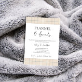 Flannel & Friends Rustieke Herfst Koppels Douche Kaart