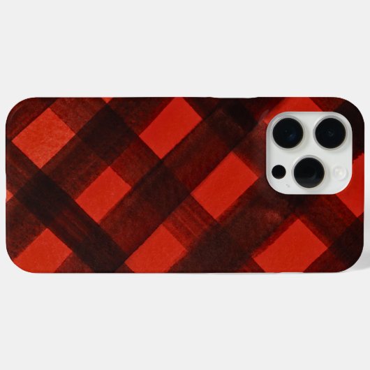 Flannel Gingham Ugly Sweeter Pset Merry Kerstmis Case-Mate iPhone Case (Achterkant (horizontaal))
