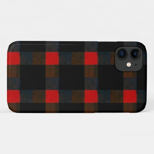 flannel iPhone-case Case-Mate iPhone Case (Achterkant (horizontaal))
