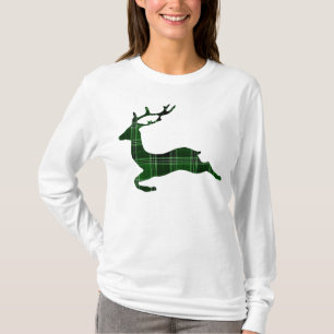Flannel-kerstrendierlijk shirt