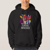 Flannel Obsessed Bisexual Rainbow Pride Bisexualit Hoodie (Voorkant)