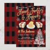 Flannelfavorieten en -lapjacks kaart (Voorkant / Achterkant)