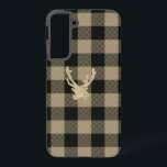 Flannelrendier/elandeldier/-hert Samsung Galaxy Hoesje<br><div class="desc">Flannel Reindeer</div>