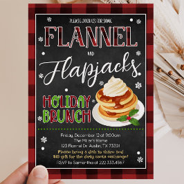 Flannels Flapjacks Kerstfeest Kaart
