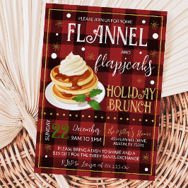 Flannels Flapjacks Kerstfeest Kaart