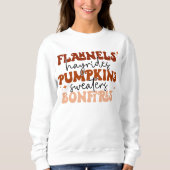 Flannels Hayrides Pumpkins Sweaters Bonfire Herfst (Voorkant)