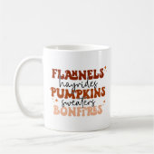 Flannels Hayrides Pumpkins Sweaters Bonfire Herfst Koffiemok (Links)