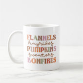 Flannels Pumpkins Bonfire Koffiemok (Links)