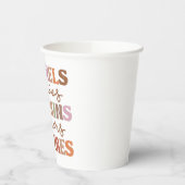 Flannels Pumpkins Bonfire Papieren Bekers (Links)