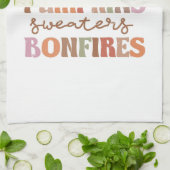 Flannels Pumpkins Bonfire Theedoek (Gevouwen)