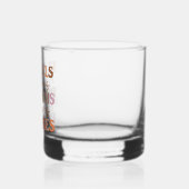 Flannels Pumpkins Bonfire Whisky Glas (Links)