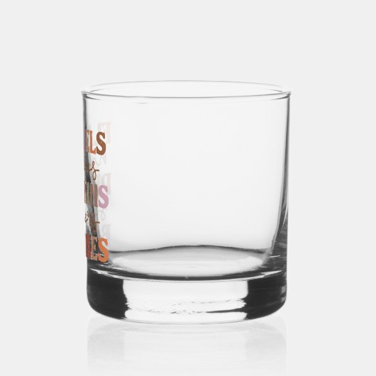 Flannels Pumpkins Bonfire Whisky Glas (Links)