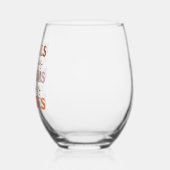 Flannels Pumpkins Bonfire Wijnglas Zonder Voet (Links)