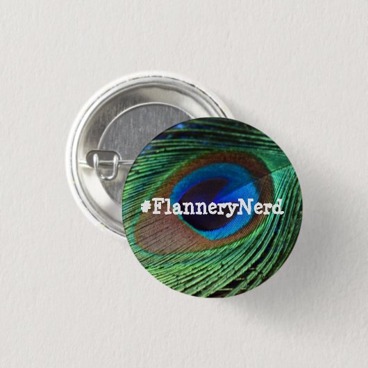 Flannery O'Connor Button (Voorkant /achterkant)
