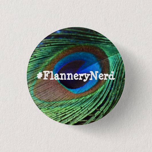 Flannery O'Connor Button (Voorkant)