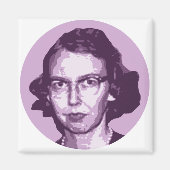 Flannery O'Connor Magneet (Voorkant)
