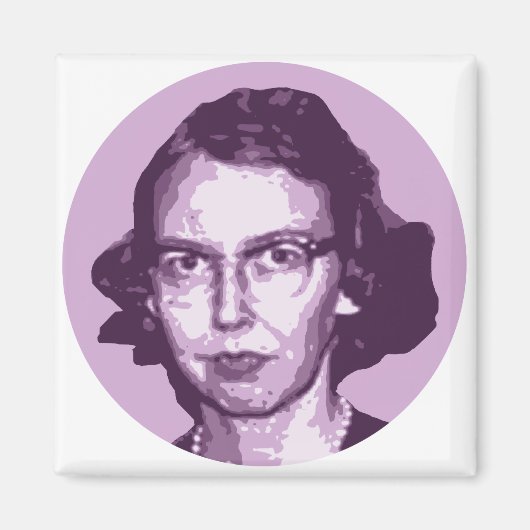 Flannery O'Connor Magneet (Voorkant)