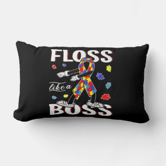 Flantair als een boss Dance Flossing Kind Autisme Kussen
