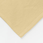 Flantastisch! Cute flan Fleece Deken (Hoek)