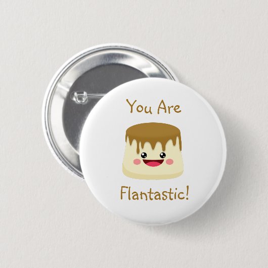 Flantastisch! Ronde Button 5,7 Cm (Voorkant /achterkant)