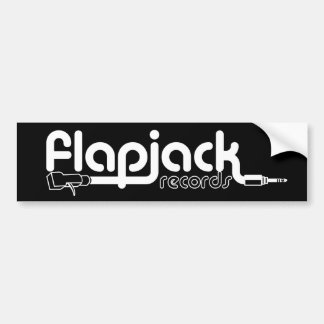 Flapjack Black Bumpersticker