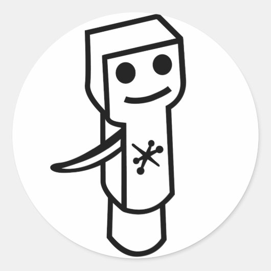 Flapjack Cartridge Sticker (Voorkant)