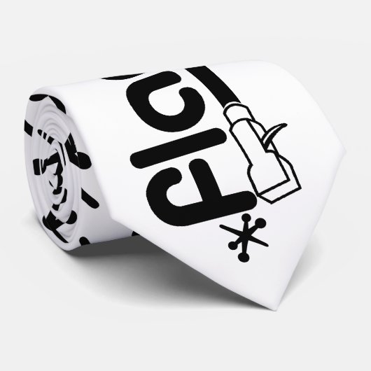 Flapjack Records Stropdas (Opgerold)