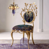 Flapper Adore Roaring 20's Nouveau Portrait Tissuepapier