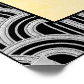  Flapper Art Deco Poster. Poster (Hoek)