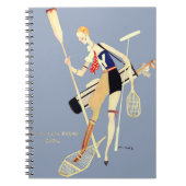 Flapper Athlete Notitieboek (Voorkant)