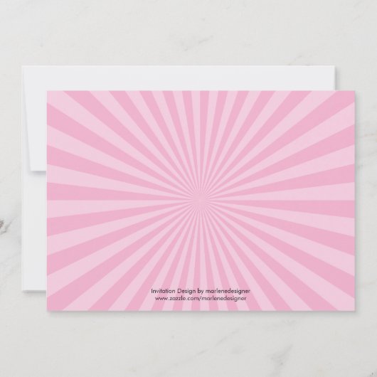 Flapper Bridal Shower-uitnodiging Kaart (Achterkant)