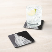 Flapper Bride Bier Onderzetter (Rechterzijde)