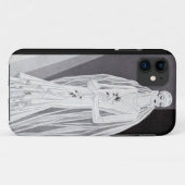 Flapper Bride Case-Mate iPhone Case (Achterkant (horizontaal))