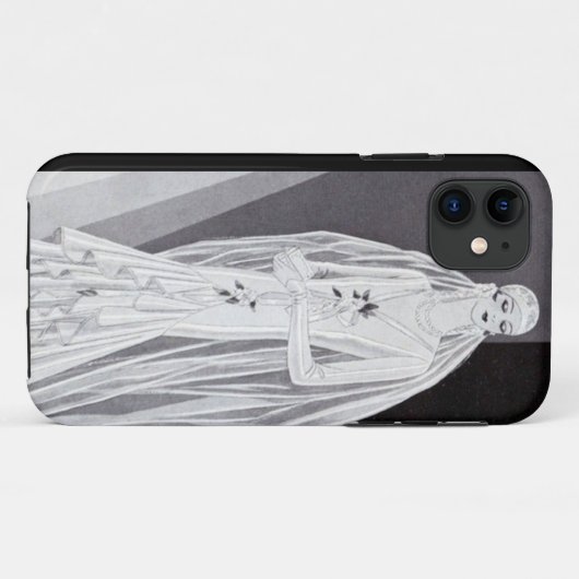 Flapper Bride Case-Mate iPhone Case (Achterkant (horizontaal))