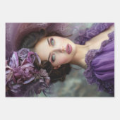  Flapper Dames van de Zuid Decoupage Inpakpapier Vel (Voorkant 3)