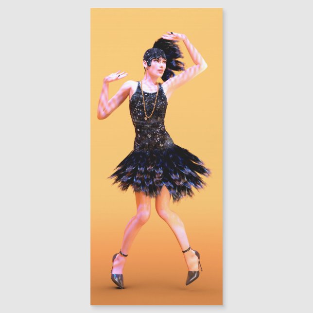 Flapper Dancing Vintage (Voorkant)