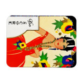 Flapper die de Score bewaart Magneet (Horizontaal)