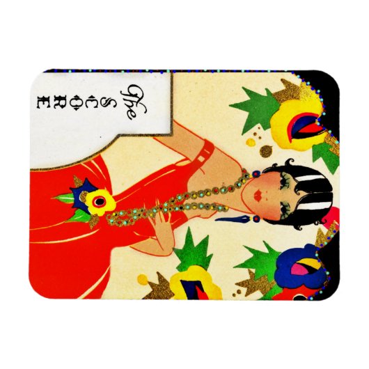 Flapper die de Score bewaart Magneet (Horizontaal)