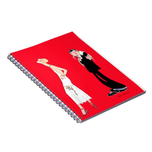 Flapper door John Held Jr Notitieboek (Rechterzijde)