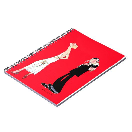 Flapper door John Held Jr Notitieboek (Linkerzijde)