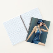 Flapper en Azul Notitieboek