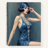 Flapper en Azul Notitieboek (Voorkant)