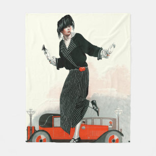 Flapper en Roadster Fleece Deken
